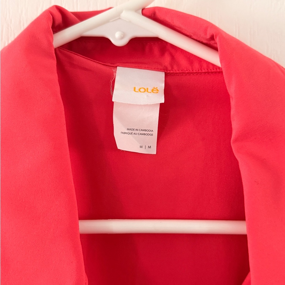 Beautiful red collar jacket - Picture 3 of 4